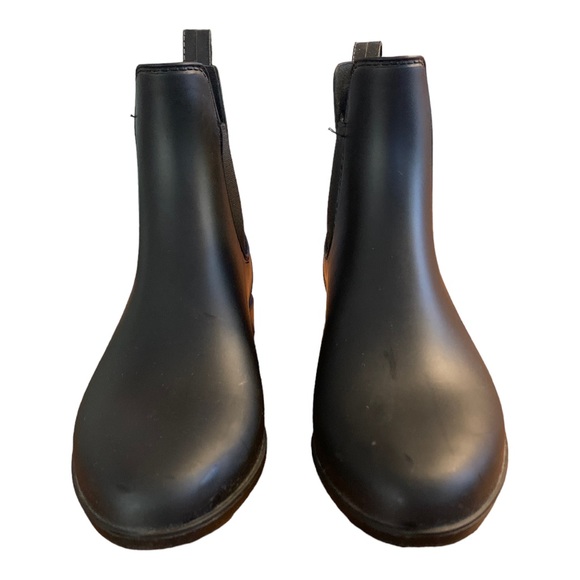 Women's Storm By Cougar Celeste Black Waterproof Chelsea Ankle Rain Boots Size 6 - Picture 6 of 11